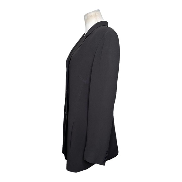 Emanuel Ungaro vintage brown three button blazer size 14 - Picture 7 of 8